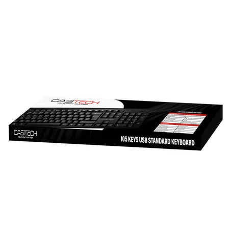CLAVIER USB CASITECH 104 KEYS WATERPROOF FUNCTION CASITECH