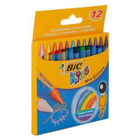 BIC ® CRAYON COULEUR CIRE/ 12
