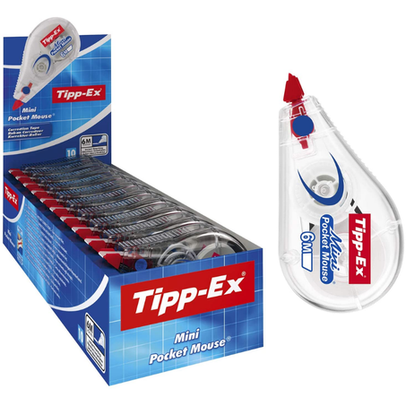 Tipp-Ex Mini Pocket Mouse Rubans Correcteurs - 6 m x 5 mm