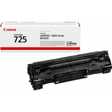 Canon 725 Noir Toner Original (3484B002AA)