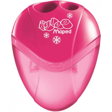 TAILLE-CRAYONS DOUBLE MAPED AVEC RÉSERVOIR I-GLOO