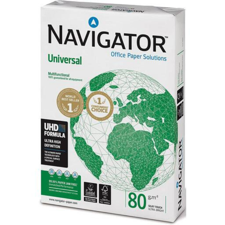 Ramette papier blanc Navigator A3 80g/m² 500 feuilles