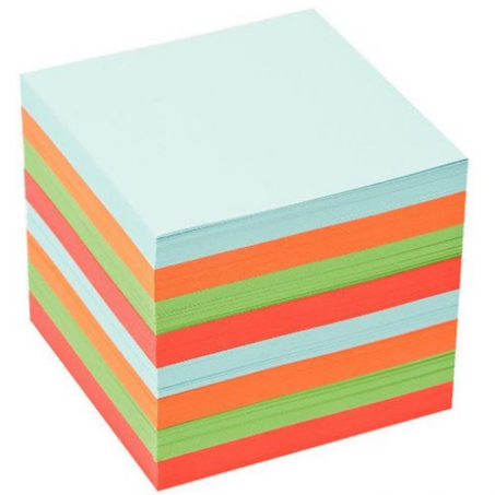 BLOC CUBE COULEURS SICOPA RÉF: T607