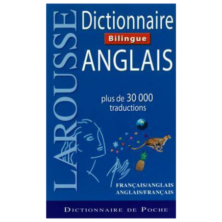 Larousse; Dictionnaire de poche bilingue anglais/français