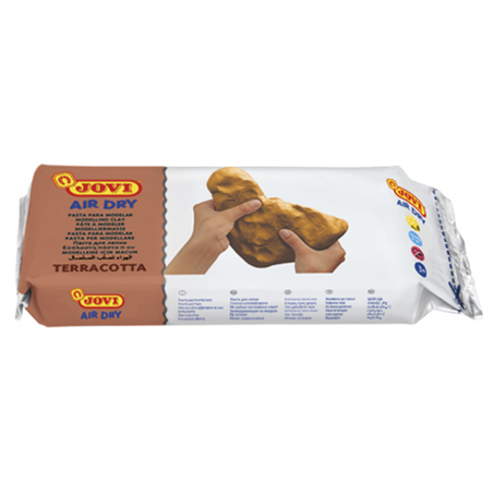 Jovi air dry pâte à modeler de 250g terre cuite