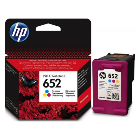 Cartouches d'encre HP 652 (Cyan, Magenta, Jaune)