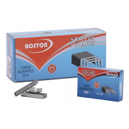 AGRAFES 8/4 BOSTON BOITE DE 1000 PCS