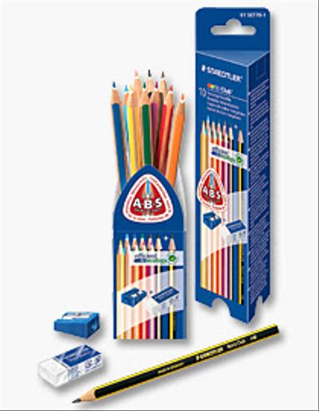 Set de 10 crayons de couleur, STEADTLER