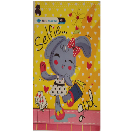 Cahier Bleu Marine 48P 17*22cm