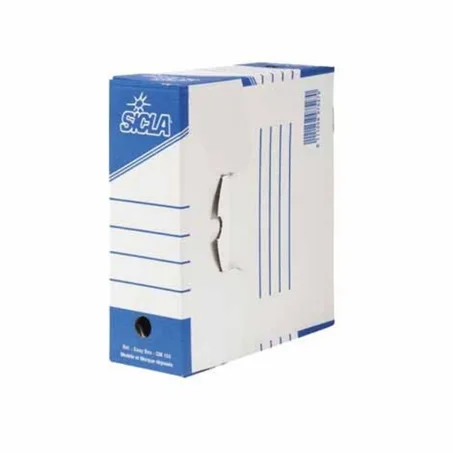 Boite archives SICLA en carton GM Dos 135 mm