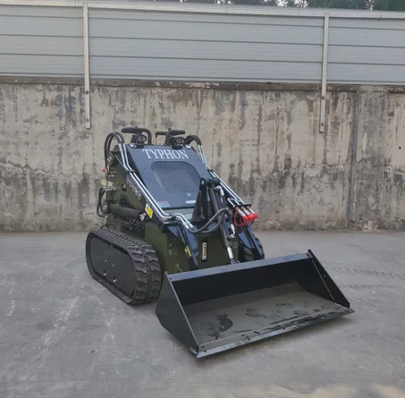 Skid Steer Loader Tracked 22.1 HP Honda EPA Gasoline Engine for Gardens, Farming