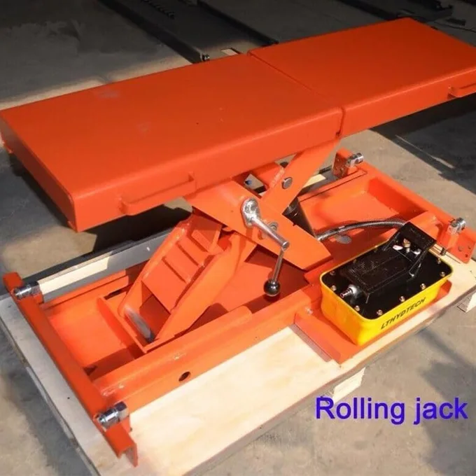 KATOOL Rolling Jack Bridge Jack for KT-4H110/4H850 Four Post Lifts with 5000Lbs Lifting Capacity