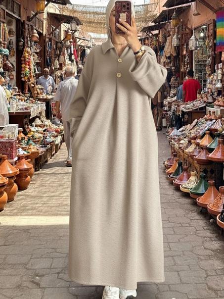 كسيوة خريفية أنيقة بالأزرار