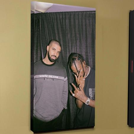 Drake And Travis Scott Poster