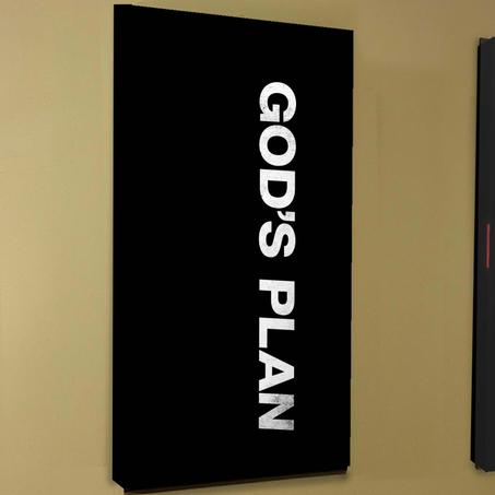 Drake Song GOD PLAN Poster
