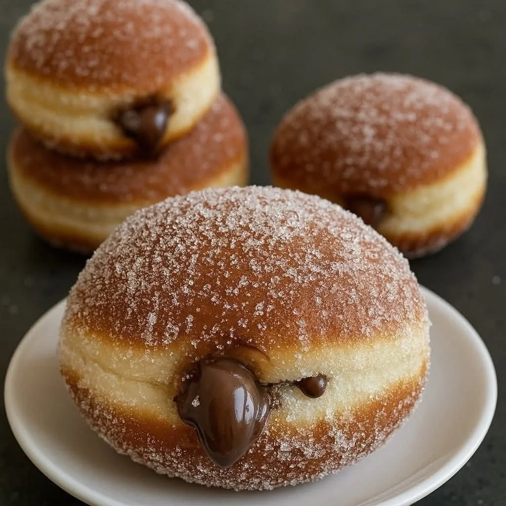 Beignet au CHOCOLAT