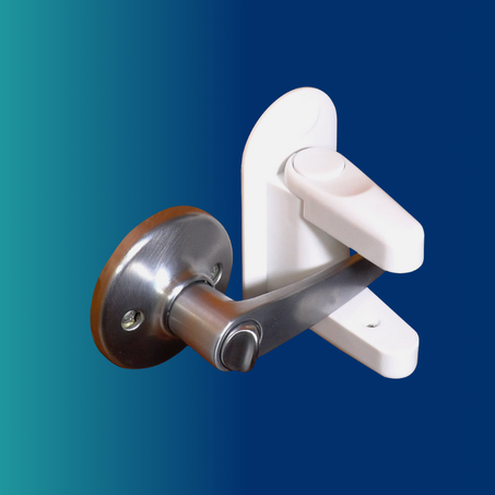 قفل بمقبض الباب للأطفال