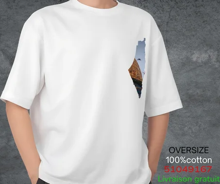 new wihte t-shirt oversize 100%cotton