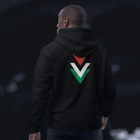 Sweat à capuche streetwear Palestine vintage