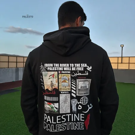 sweat a capuche  palestine