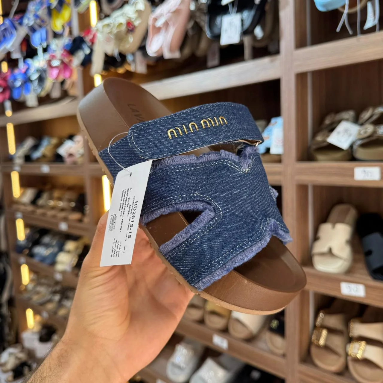 Sandale Confort Jeans