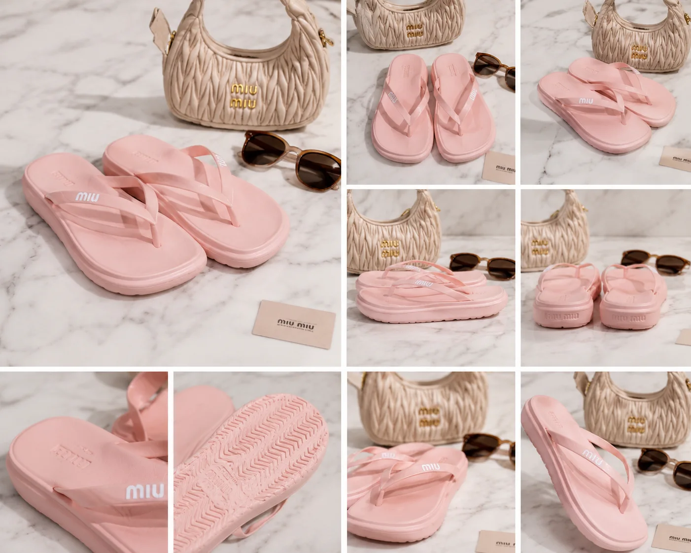 SANDALE MIU MIU Flip Flops