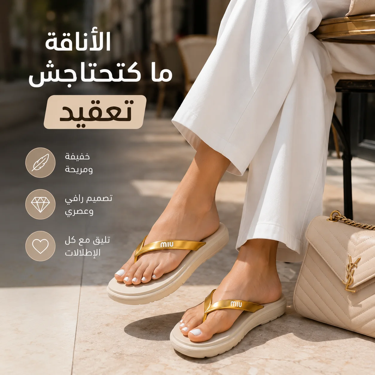 SANDALE MIU MIU Flip Flops