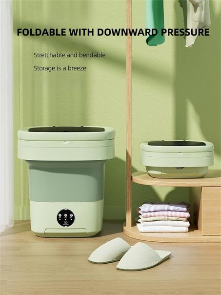 foldable washing machine
