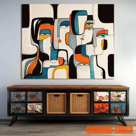 ABSTRACT RANDOM FACES