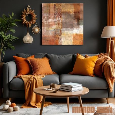 MODERN ABSRACT WITH GEOMETRIC ELEMENTS