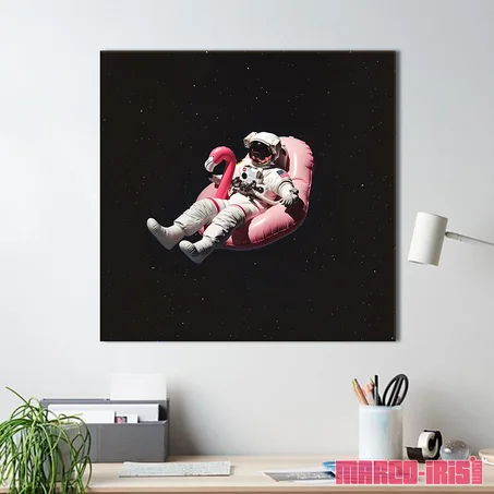 SWIMMING ASTRONAUT