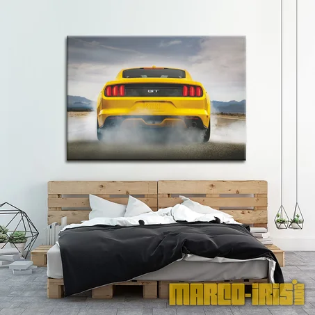 YELLOW MUSTANG