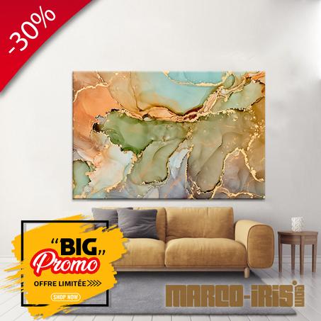 ABSTRACT POURING COLOURS