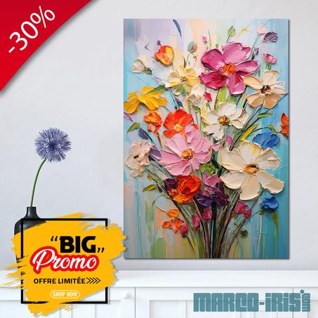 OIL BOUQUET OF FLOWERS