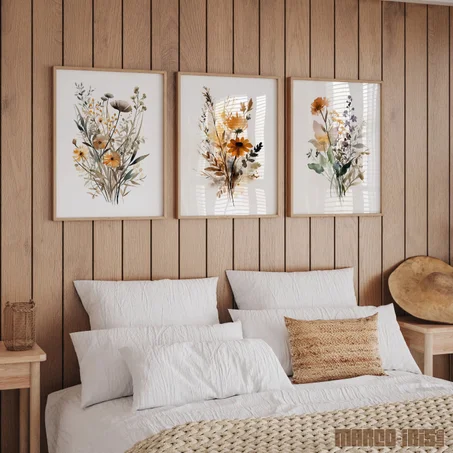 BOUQUET OF FLOWERS TRIO