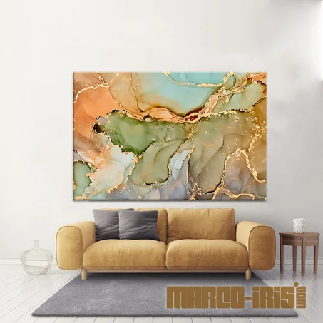 ABSTRACT POURING COLOURS