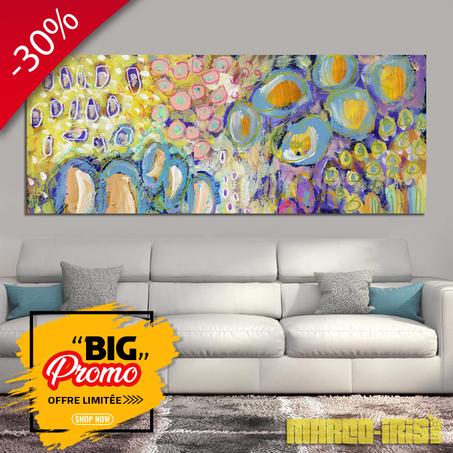 ABSTRACT VIVID FLORAL