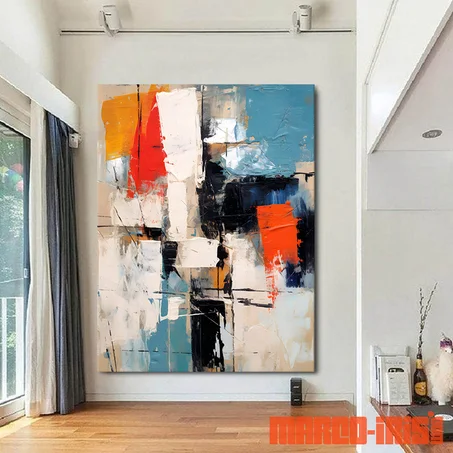 ABSTRACT VERTICAL ART