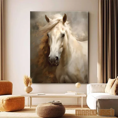 GOLDEN HAIR HORSE