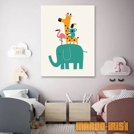 ELEPHANT AND FRIENDS