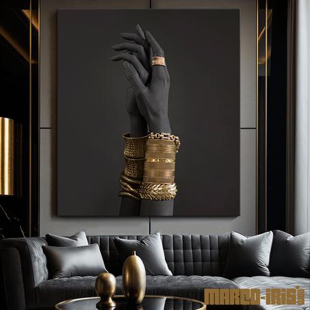 GREY MATT HANDS WITH JAWELRY