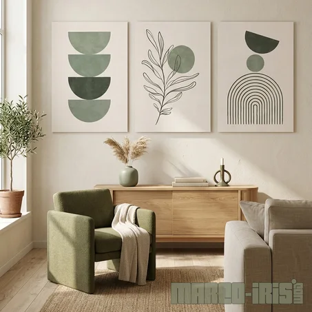 SAGE GREEN BOHO SET