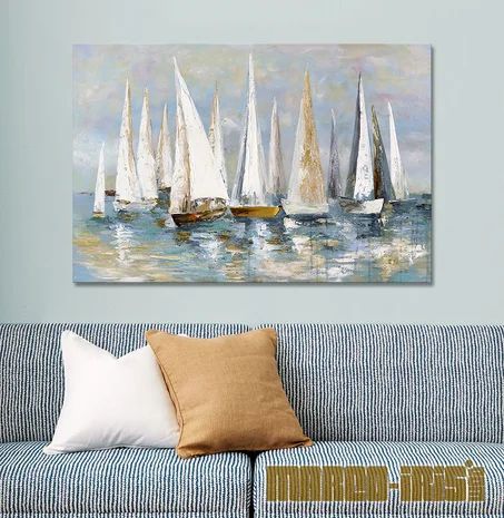 THE SAILBOATS