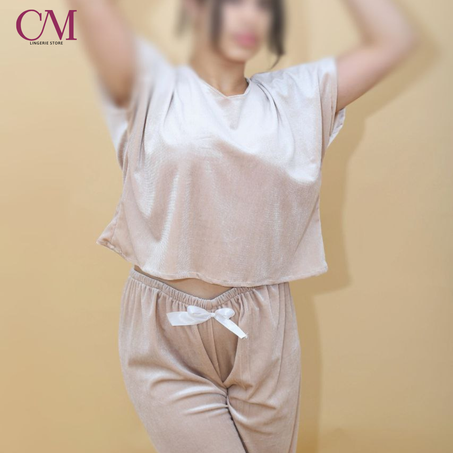 Pyjama a plume 3 pieces