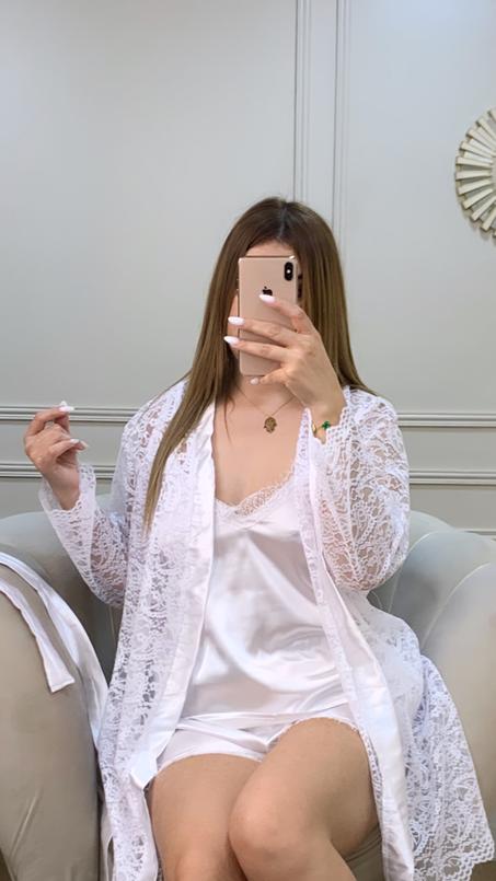 طقم العروس ابيض