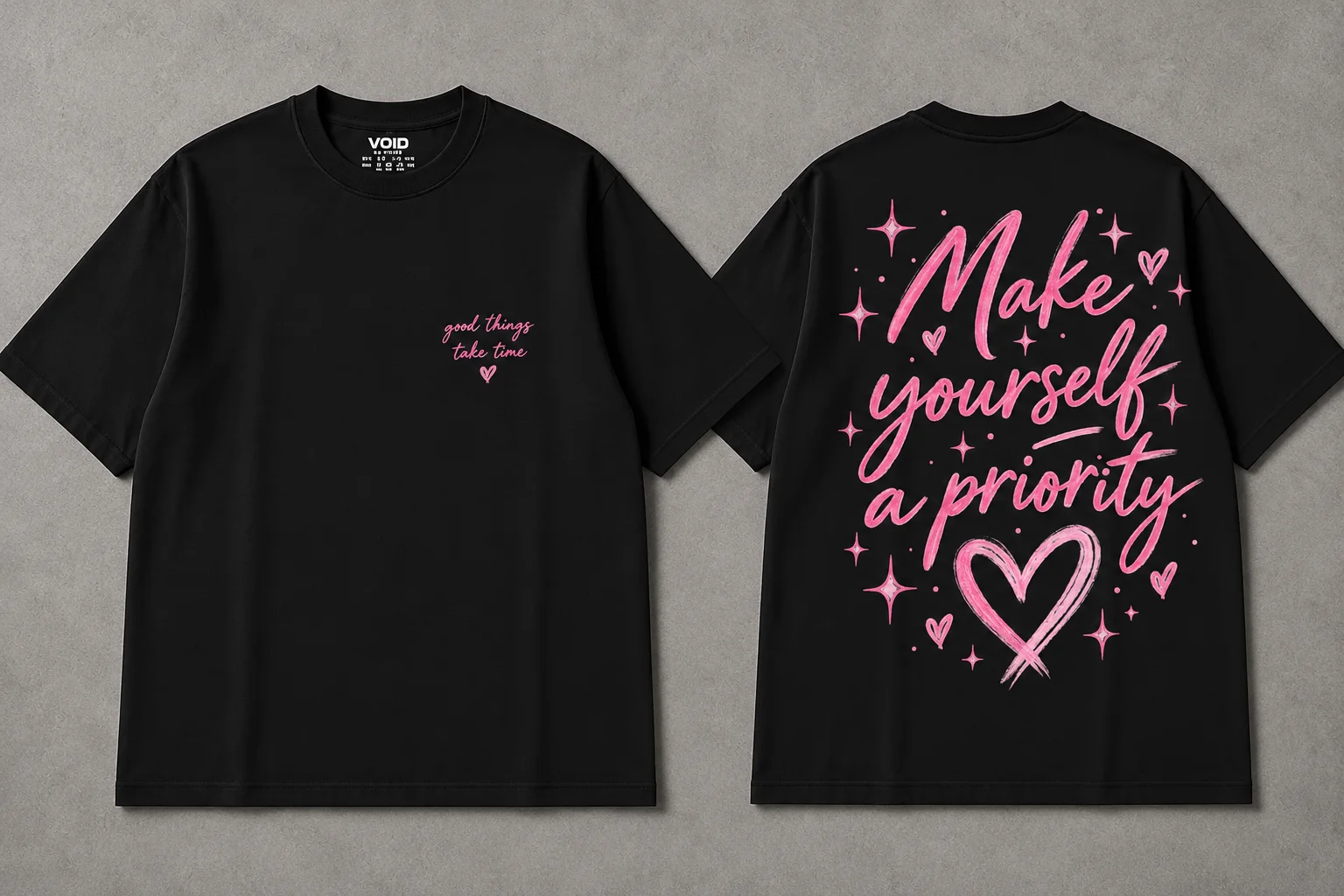 PRIORITY TEE — PINK