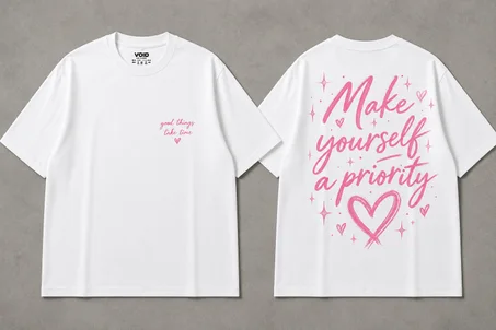 PRIORITY TEE — PINK