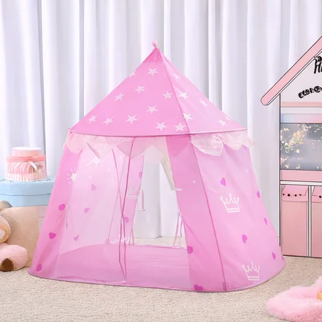 خيمة لعب قلعة ساحرة قابلة للطي 👑✨