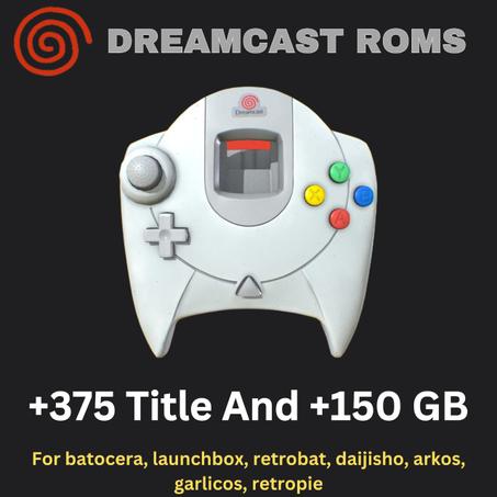 DreamCast ROMs Ultimate Pack: +200 ROMs of DreamCast For Every Emulator + Manuals, Images & Videos