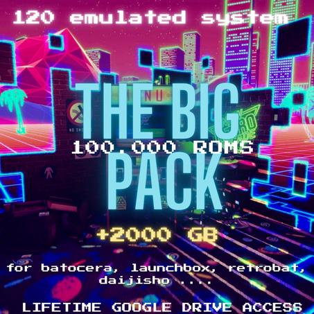 Mega Game ROMS Pack 100.000 Game and 120 Emulated System - Google Drive Access